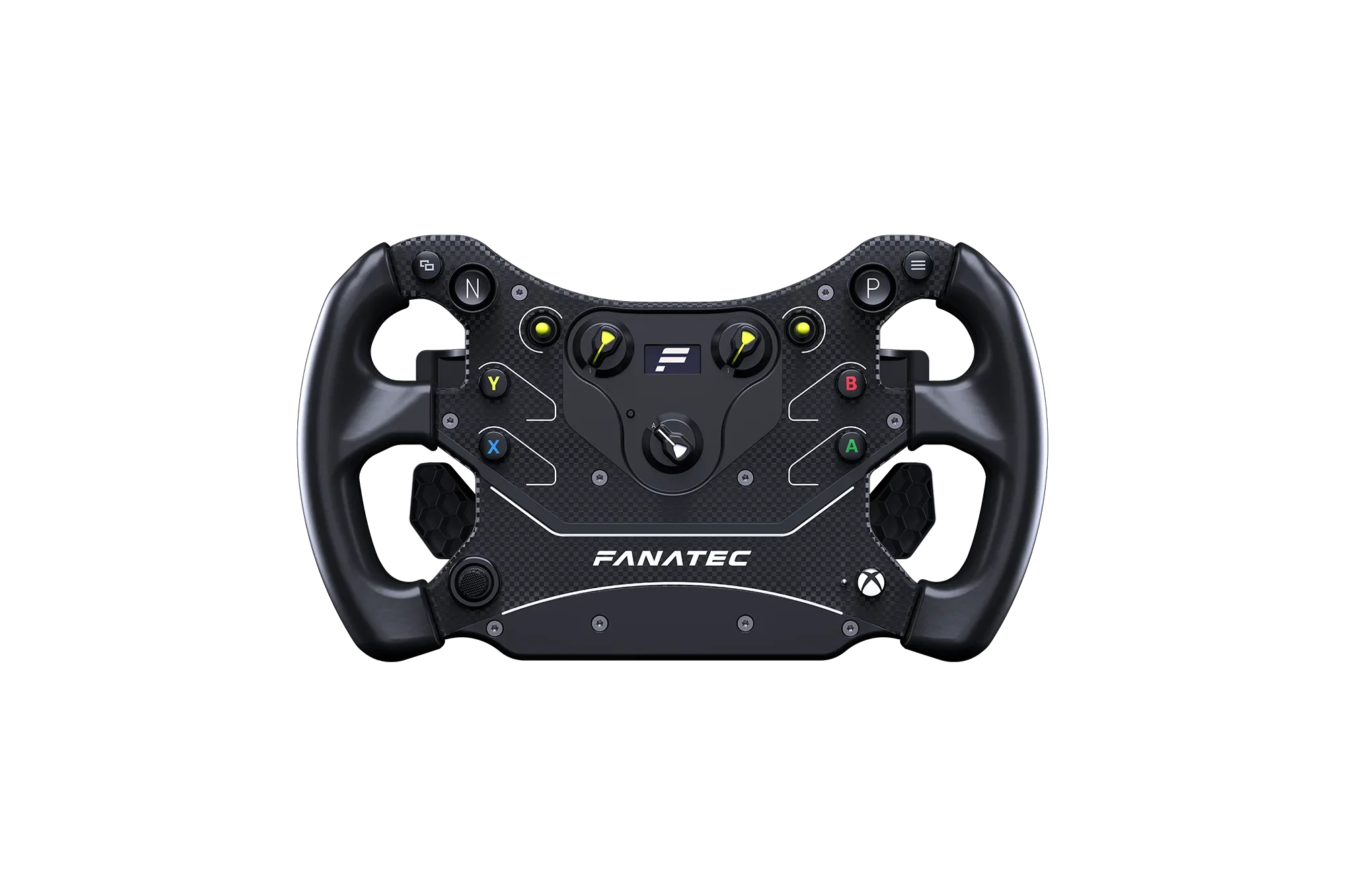 Fanatec CSL GT3 steering wheel — compact formula-style wheel for sim racing