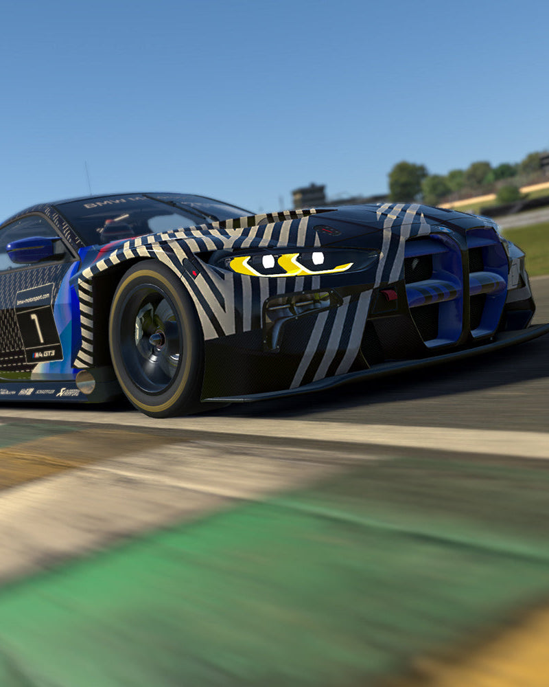 iRacing on the Formula Motion triple screens