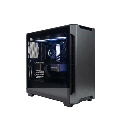 Gaming PC included in Turnkey sim racing packages — high-performance desktop computer for racing simulators